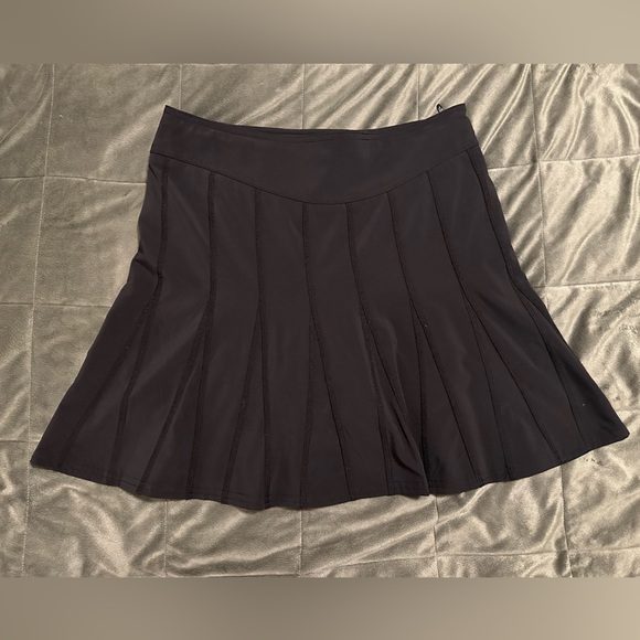 Skort Athleta Femme Noir - Taille S, Plissé Athlétique, Actif, Très Bon état D'occasion